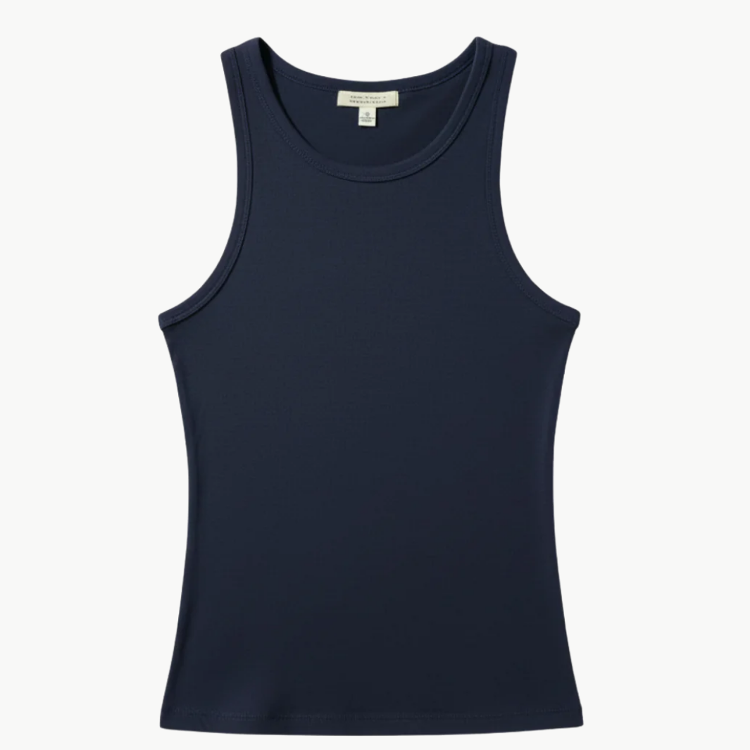 Nili Lotan Jennifer Rib Tank at Romi Boutique