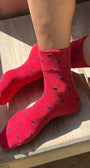 Le Bon Shoppe Heart Sneaker Socks at Romi Boutique