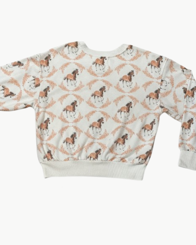 COZY TOP IN GARLAND HORSE