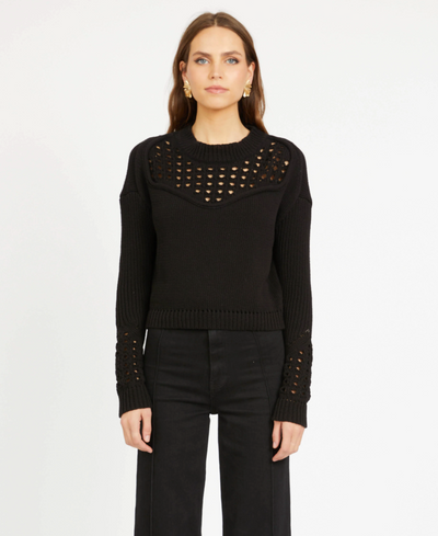 BELLAMY SWEATER IN BLACK