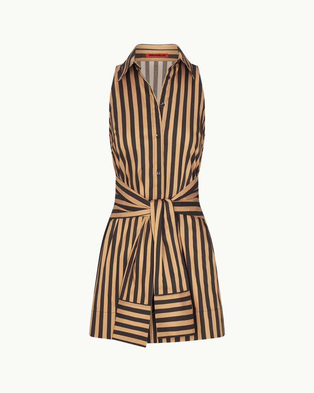 Inna Sleeveless Poplin Mini Dress