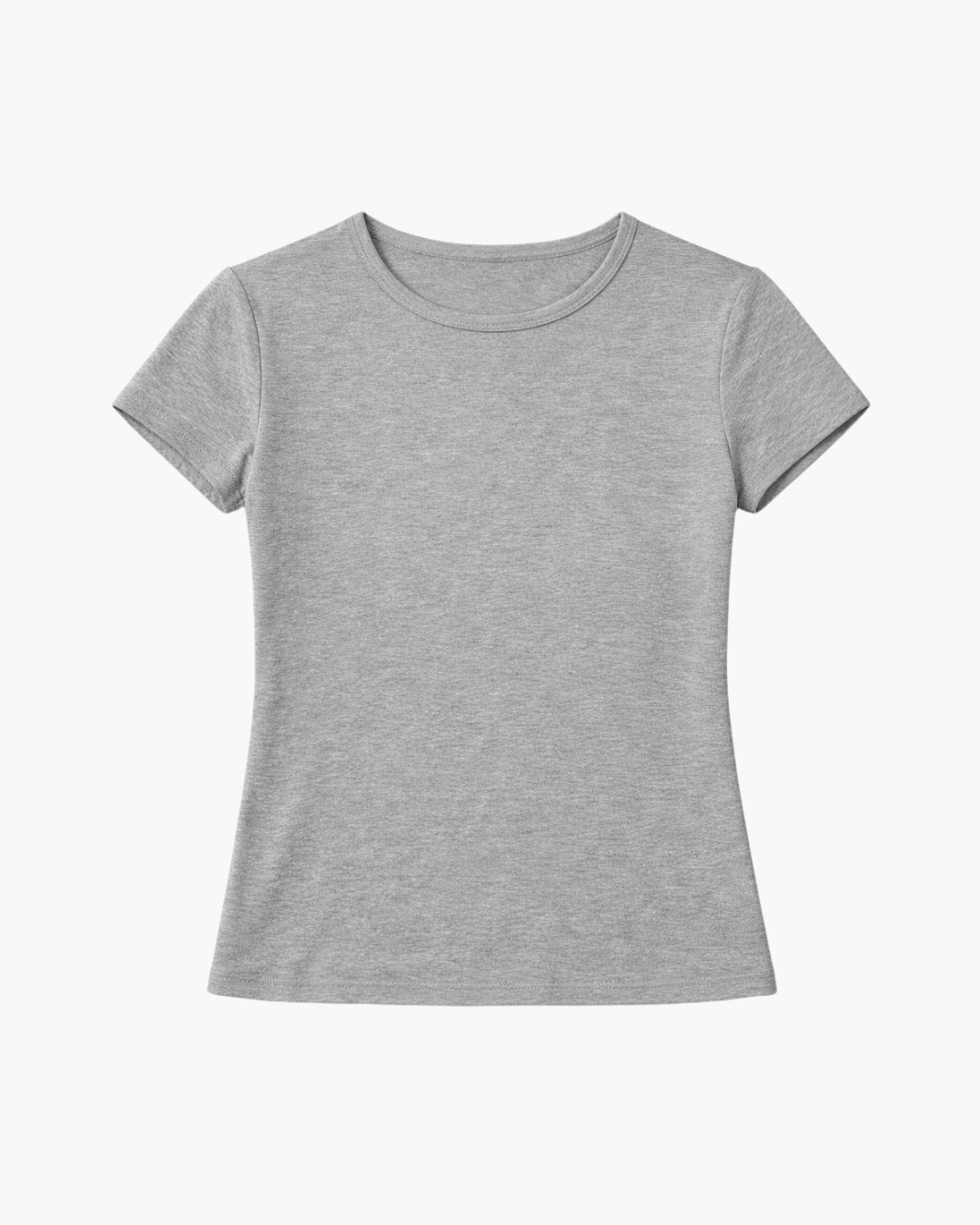 DONNI. THE POINTELLE BABY TEE at Romi Boutique