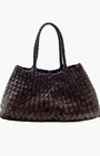 Dragon Diffusion SANTA CROCE BIG IN DARK BROWN at Romi Boutique