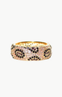 Native Gem MINI BILLIONAIRE RING IN LEOPARD at Romi Boutique