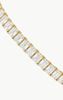 Emerson Stone 14 Carat Emerald-Cut Diamond Tennis Bracelet at Romi Boutique