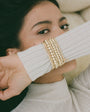 Alexa Leigh 3MM BALL BRACELET at Romi Boutique