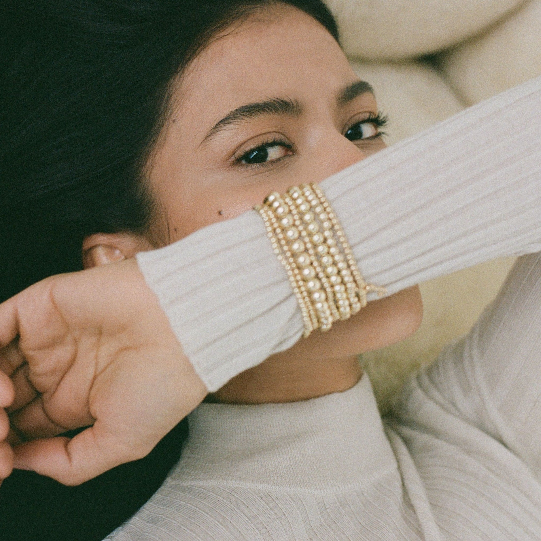 3MM BALL BRACELET by Alexa Leigh - Romi Boutique