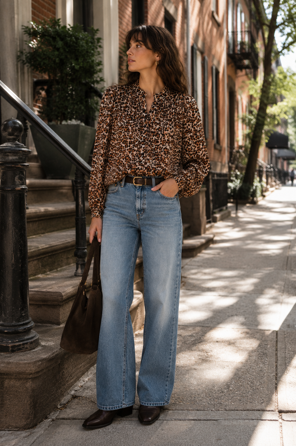 Artemis Leopard Trek Shirt