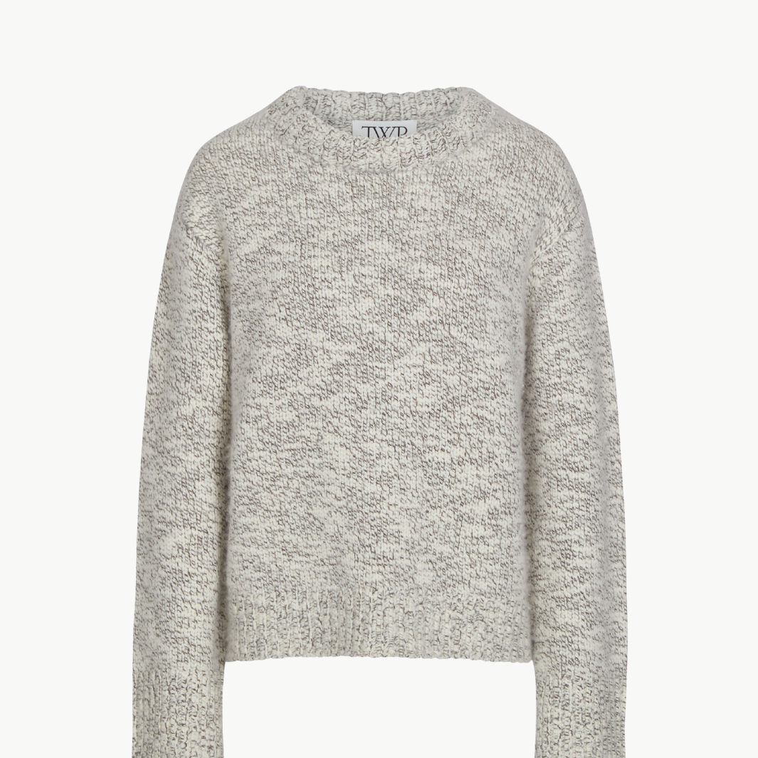 TWP Chunky Crewneck at Romi Boutique