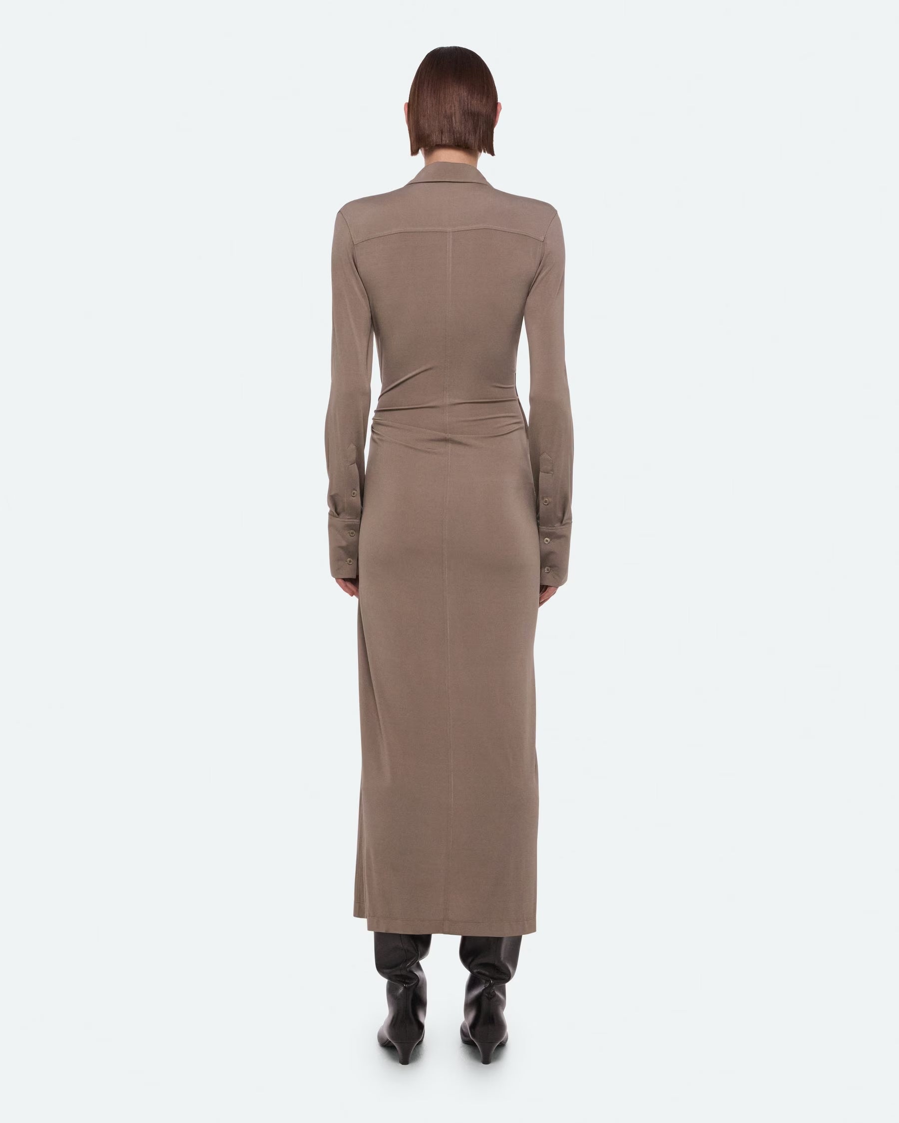 Twisted Shirt Dress