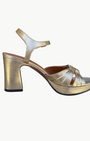 CHIE MIHARA KELOCA SANDAL IN CHAMPAGNE at Romi Boutique