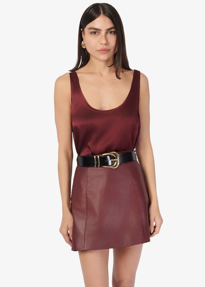 NILOU CAMISOLE IN SYRAH