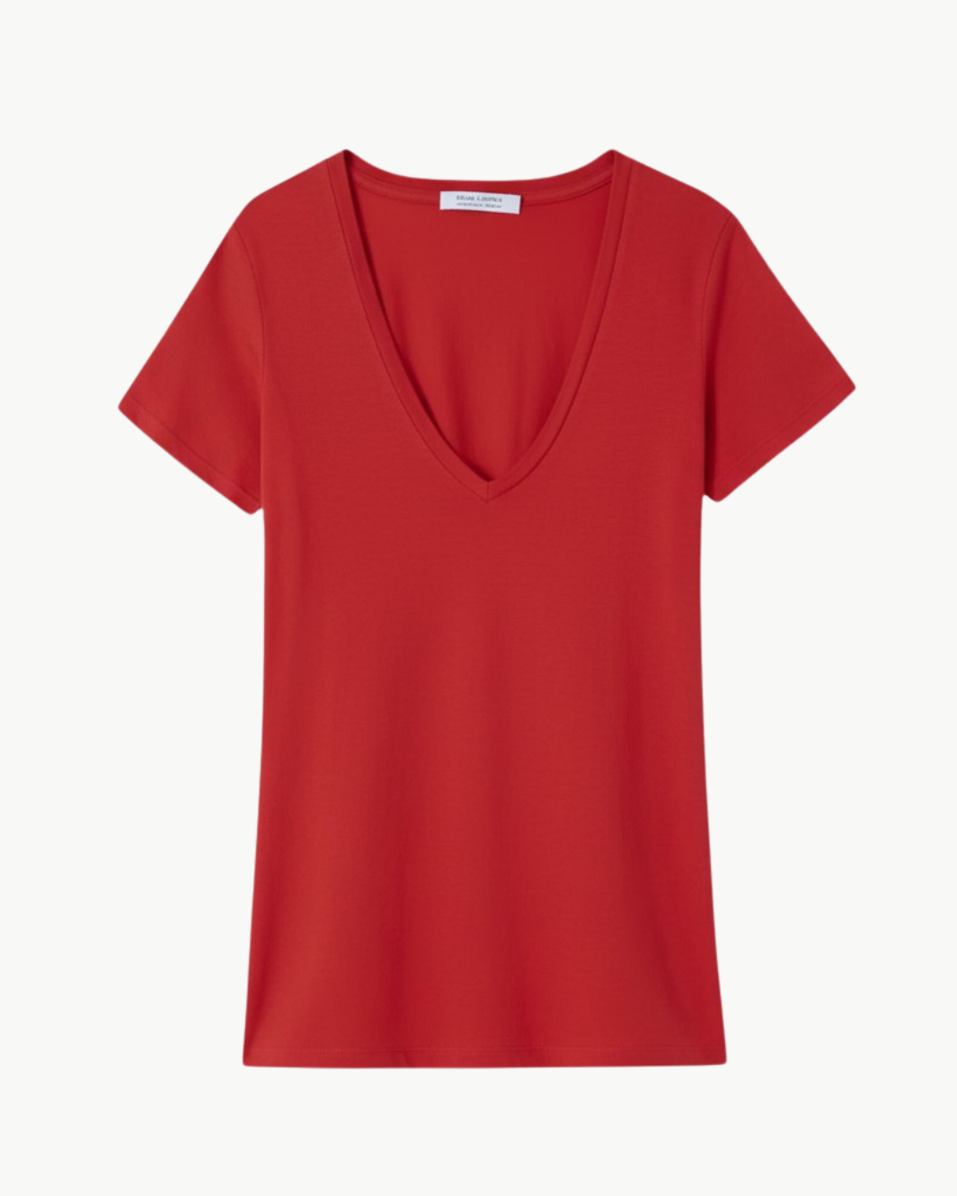 Nili Lotan Carol V-Neck Tee Shirt at Romi Boutique