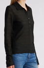 Rag & Bone JULIA LONG SLEEVE POLO at Romi Boutique