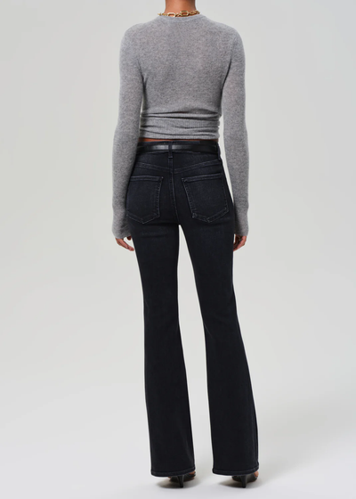 LILAH FLARE WITH WELT POCKET IN MEDALLION