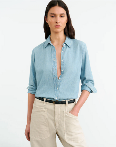 MONTI DENIM SHIRT IN CHAMBRAY