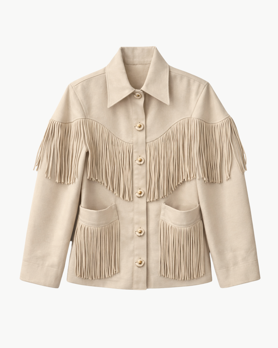 Alix of Bohemia JUDE DUNE FRINGE JACKET at Romi Boutique