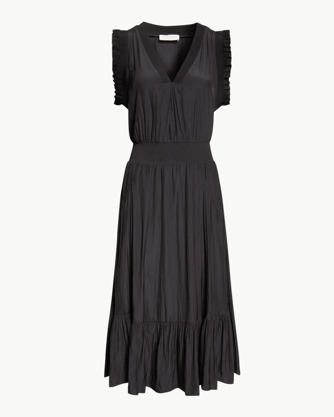 Ramy Brook COCO SMOCKED SLEEVELESS DRESS at Romi Boutique