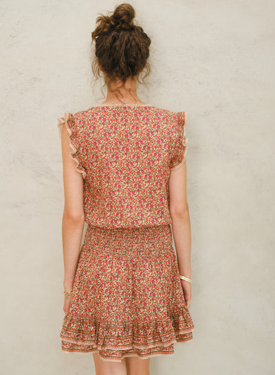 LANEY PRINT DRESS IN MULTI
