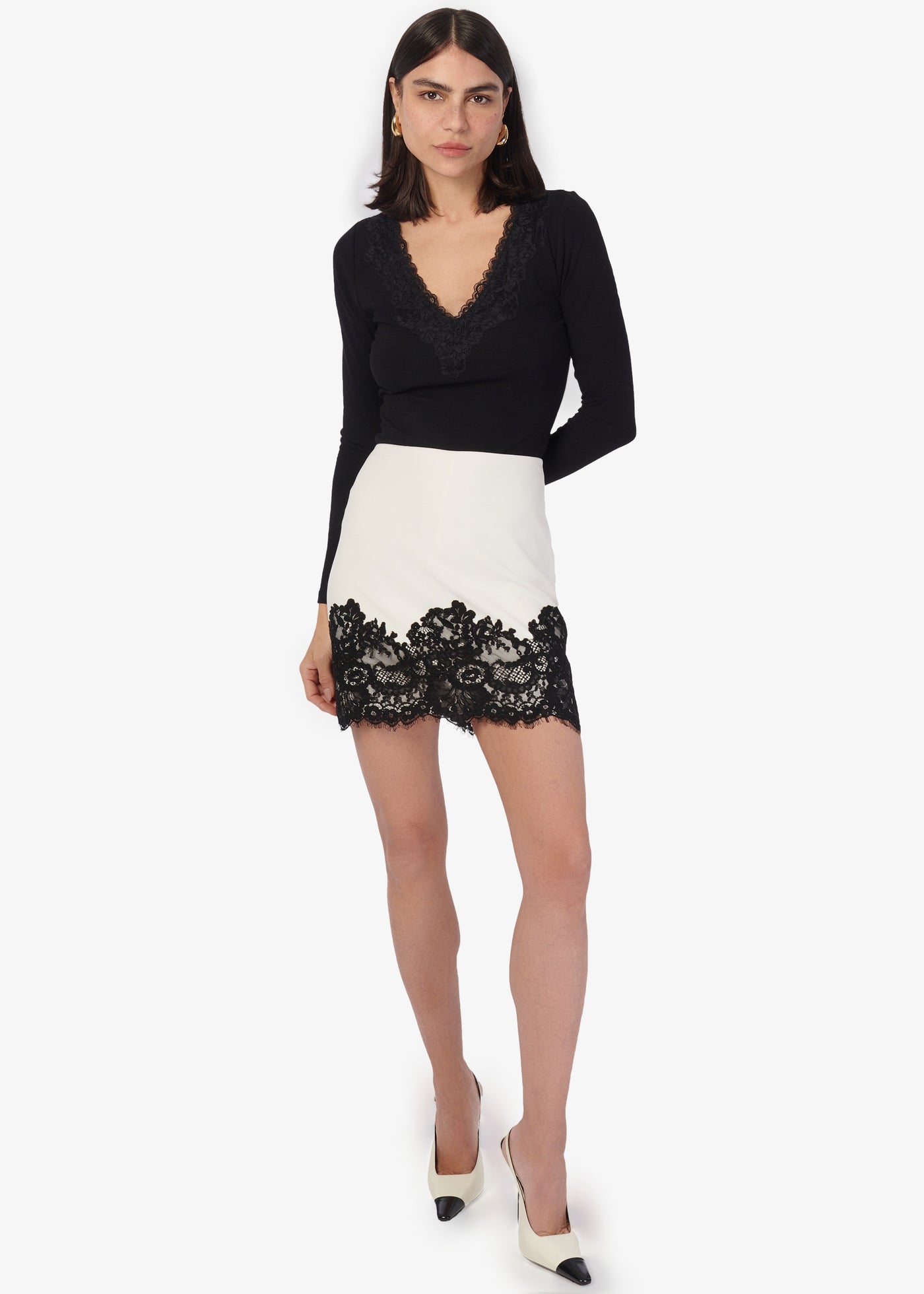 SASHA SKORT IN MACADAMIA