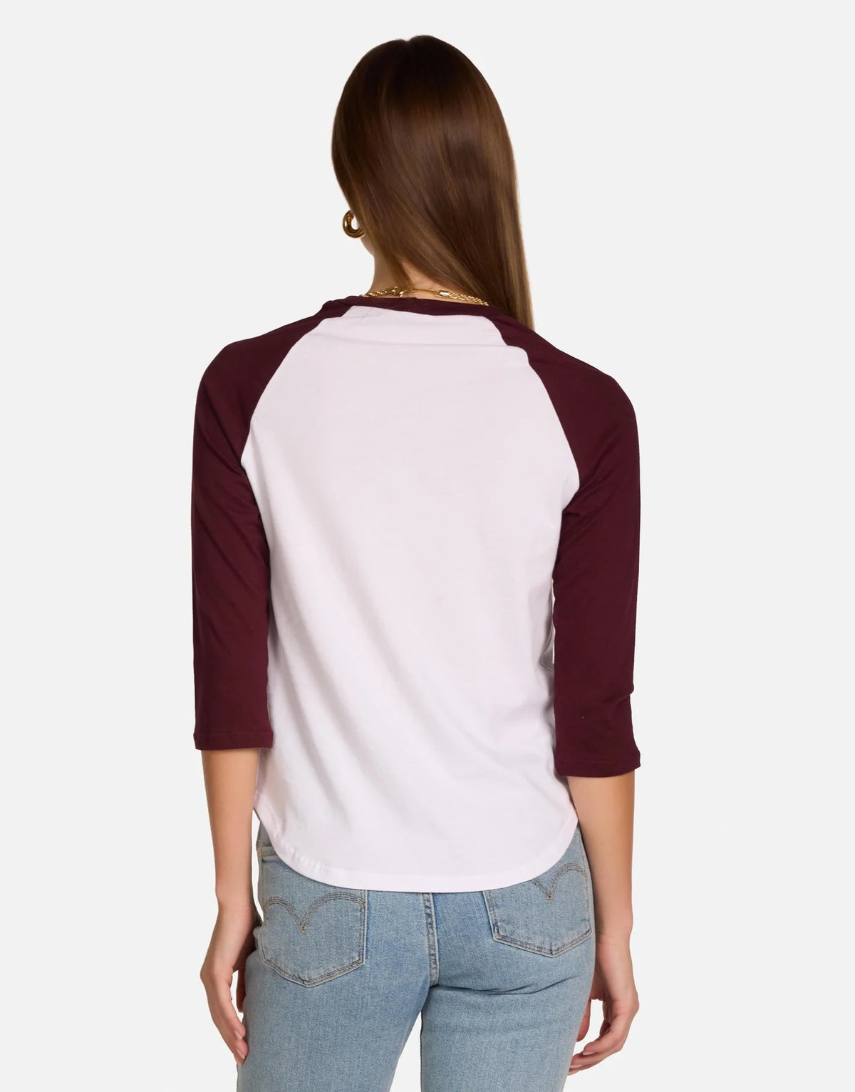 Michael Lauren Katya Raglan Tee at Romi Boutique