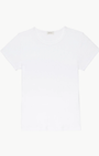 DONNI. THE POINTELLE BABY TEE at Romi Boutique