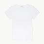 DONNI. THE POINTELLE BABY TEE at Romi Boutique
