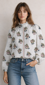 Alix of Bohemia ANNABEL MIST QUATRE SHIRT at Romi Boutique
