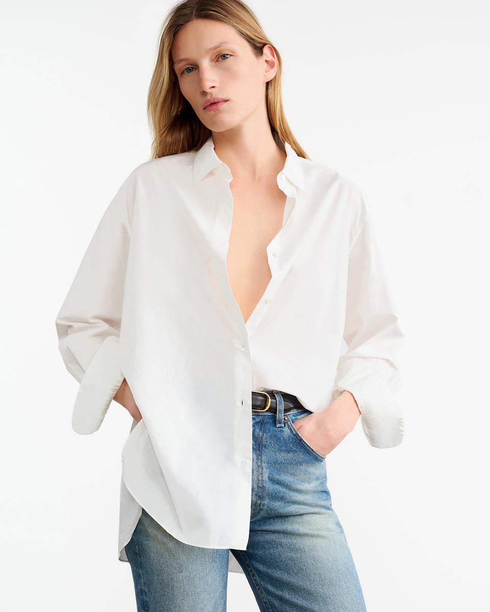 Nili Lotan Yorke Shirt at Romi Boutique