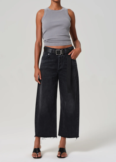 ISABEL RIB TANK IN BALBOA - Romi Boutique