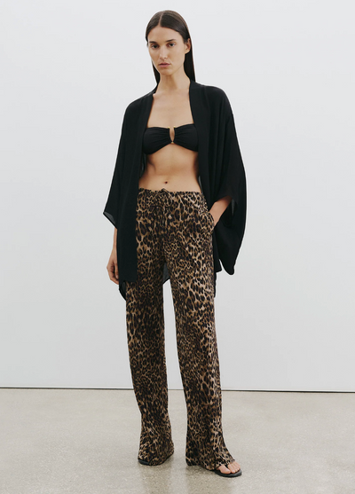 ADRIEL PANT IN VINTAGE LEOPARD PRINT