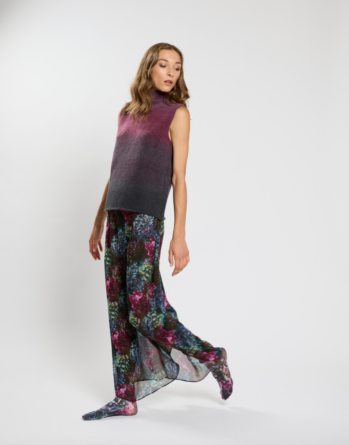 COLLANT MIXY IN FLORAL MULTI