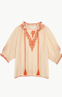 Mabe Talia Short Sleeve Top at Romi Boutique
