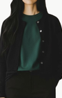 Autumn Cashmere CROPPED CARDIGAN at Romi Boutique