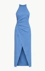 A.L.C Sylvie Linen Midi Halter Dress at Romi Boutique