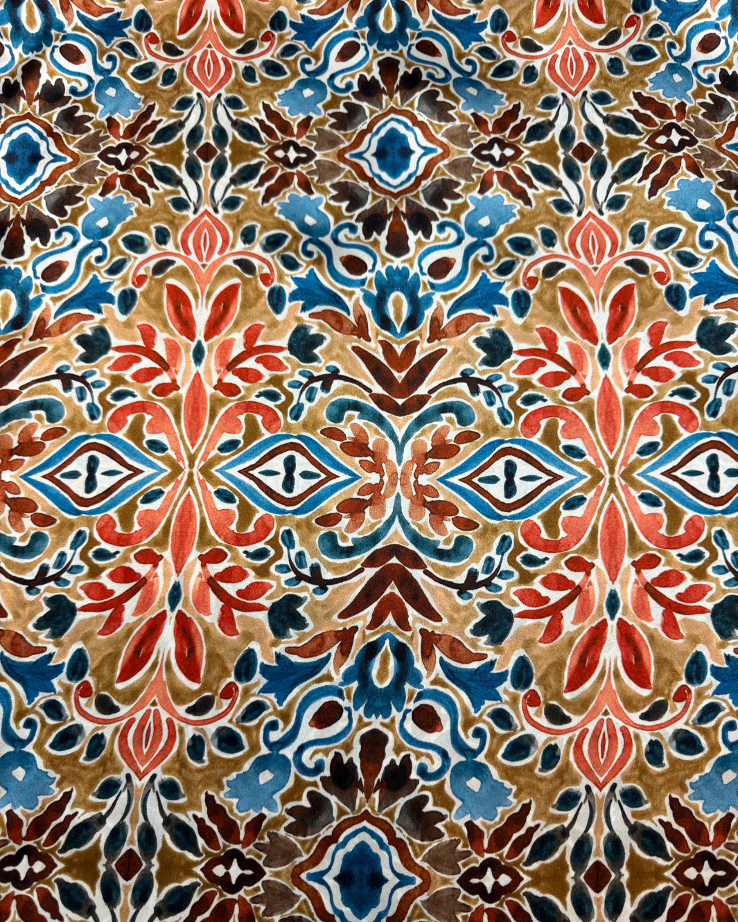 Go Silk GO RAW REVISITED PRINTED PLACE at Romi Boutique