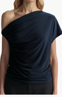 A.L.C HALLE ONE SHOULDER TEE at Romi Boutique