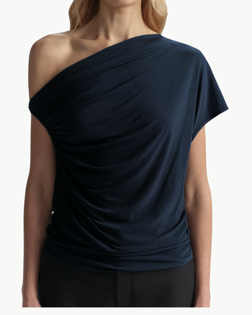 A.L.C HALLE ONE SHOULDER TEE at Romi Boutique