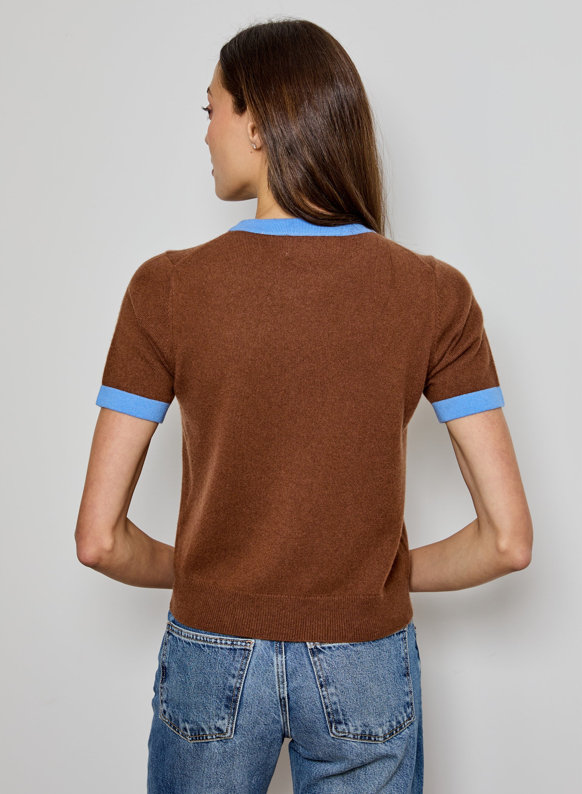 Short Sleeve Ringer Crew