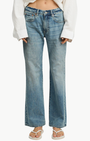 Denimist JENNA CROPPED FLARE JEAN at Romi Boutique