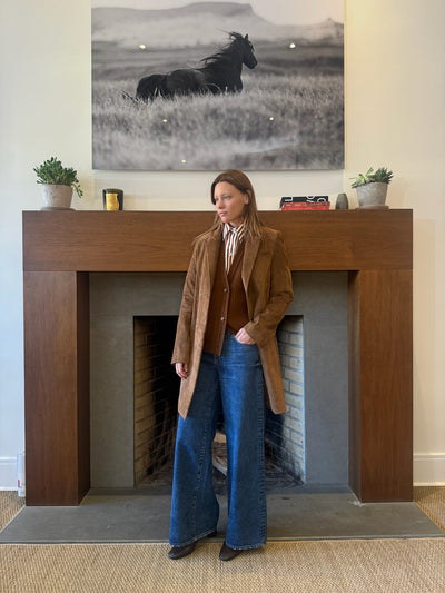 EASY CAR COAT IN MARTORA - Romi Boutique