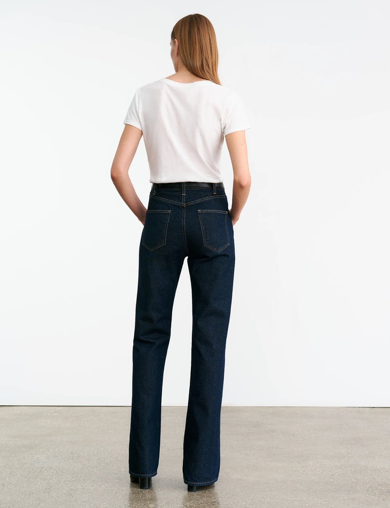 JOAN JEAN IN INDIGO RINSE