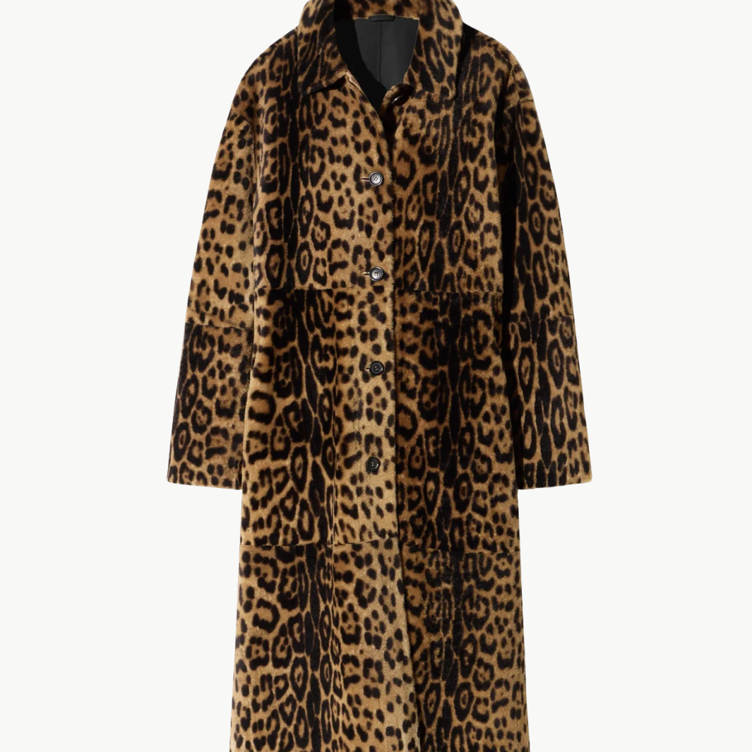 Nili Lotan Davelle Shearling Coat at Romi Boutique