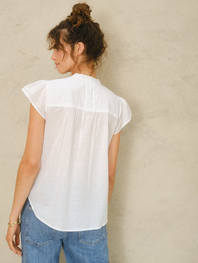 FREYA TOP IN WHITE