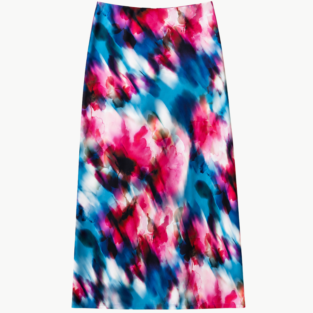 Go Slope Printed Skirt