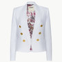 L'Agence BROOKE OPEN-FRONT BLAZER at Romi Boutique