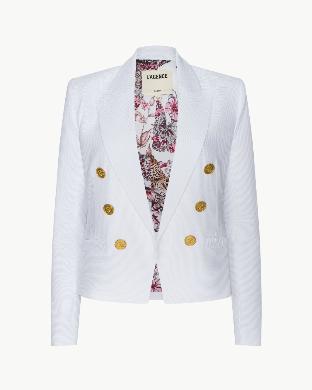 L'Agence BROOKE OPEN-FRONT BLAZER at Romi Boutique