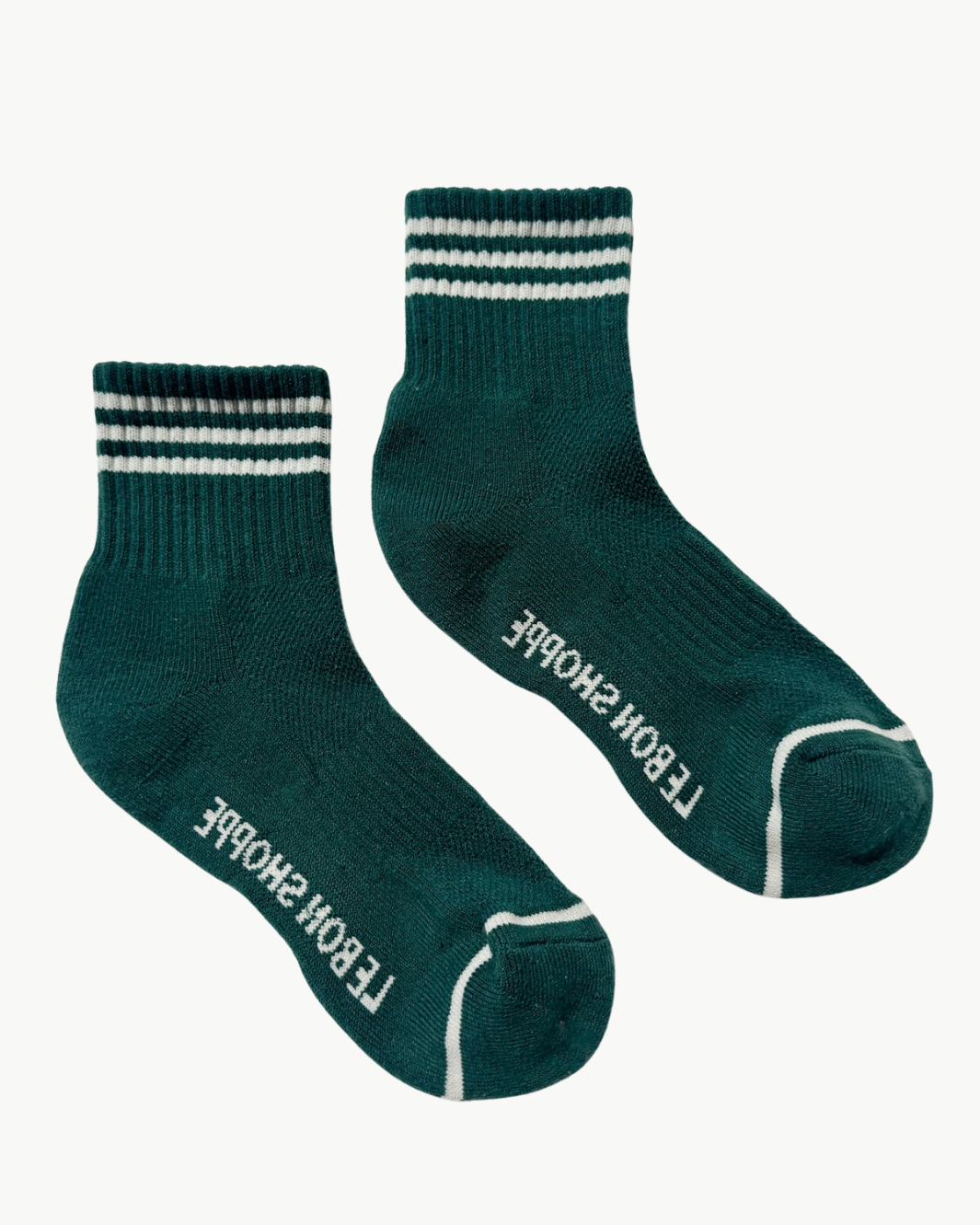 GIRLFRIEND SOCKS IN HUNTER GREEN - Romi Boutique