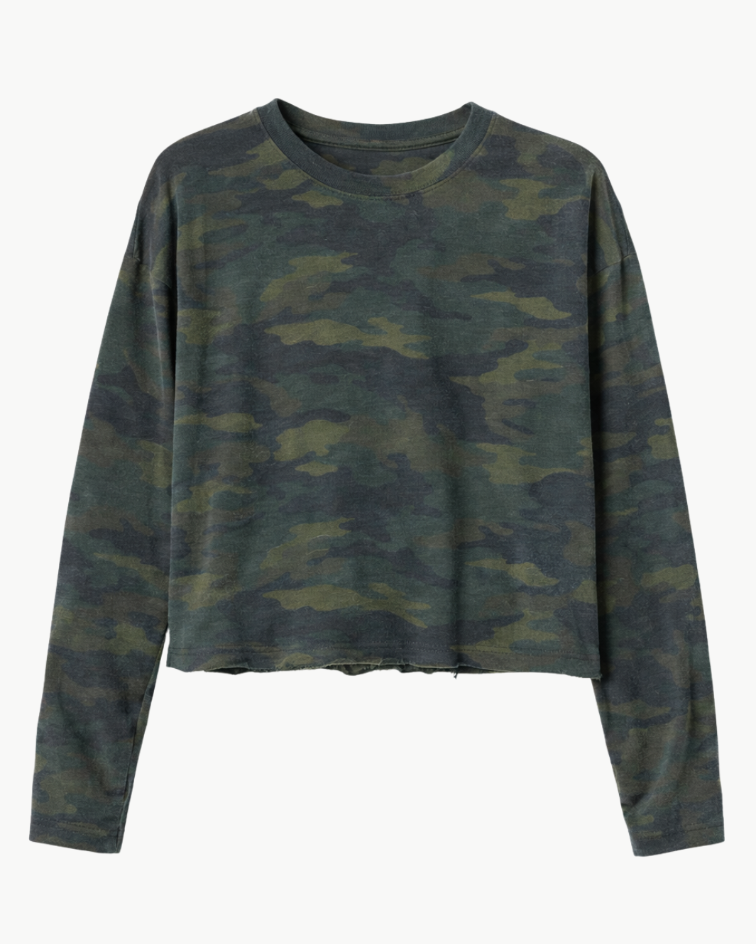 ASKK NY CROPPED LONG SLEEVE at Romi Boutique