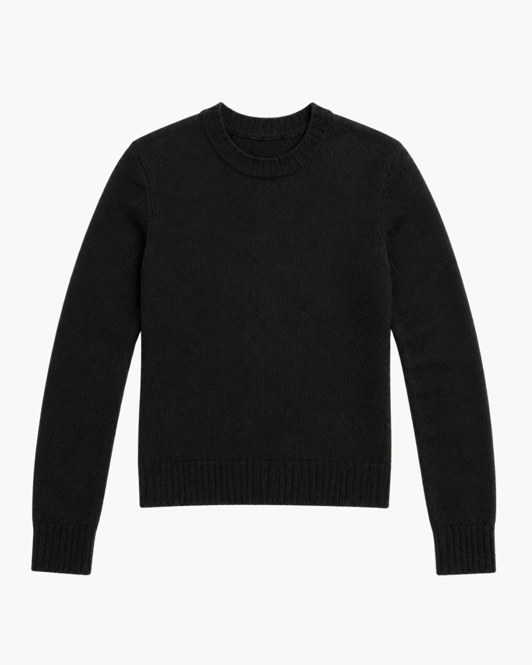Cashmere Shrunken Crew